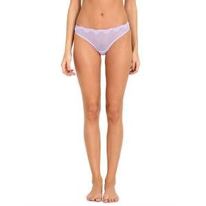 NEW TIMPA LINGERIE duet lace low rise thong in lilac